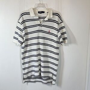 Ralph Lauren Men's Black & White Polo Shirt